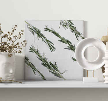 Cuadro cocina plantas Romero - TenVinilo