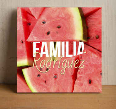 Cuadro para cocina bodegones Sandia - TenVinilo