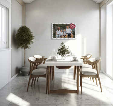 Cuadro personalizable familiar - TenVinilo