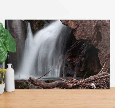 Cuadro paisajes Cascada secreta escondida - TenVinilo