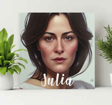 Avatarisi canvas taulu omasta kuvasta - Tenstickers