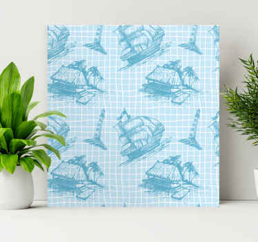 Tela retro do westwind toile pattern design - é uma linda tela de impressão com produtovintage que chamaria a atenção para o espaço. Peso leve e original.