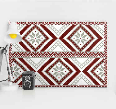 盲人现代化几何钻石概念 - TenStickers