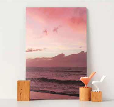 Quadro de paisage Nuvens coloridas cores estéticas - TenStickers