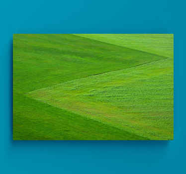 绿草质感风景画布 - TenStickers