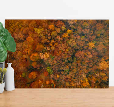 Quadro de paisage Belas árvores com cores estéticas - TenStickers