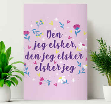 Lyrics- du ved, du kan stole på mig citer lærred - TenStickers