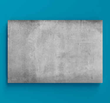 Cement worn Industrial Style canvas pictures - TenStickers