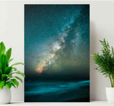 Cuadro paisajes Fascinante cielo nocturno - TenVinilo