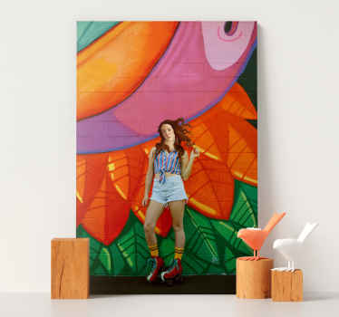 Kunst auf Leinwand Linienroller venus - TenStickers