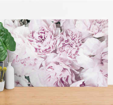 Tableau de fleurs représentant des pivoines - TenStickers