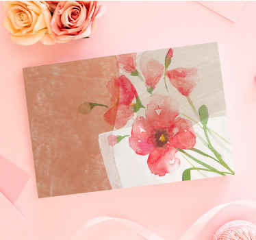 Cuadro de flores Flor sueño arte contemporáneo - TenVinilo