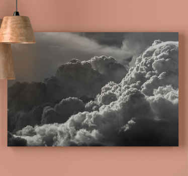 Dramatic Cloud Formations landscape canvas - TenStickers