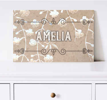 Cuadro vintage árbol asiático de estilo vintage - TenVinilo