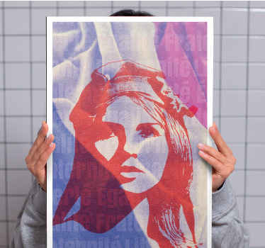 Tableau décoratif Marianne - TenStickers