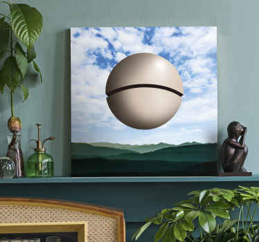 Canvas schilderij kunst sphere - TenStickers