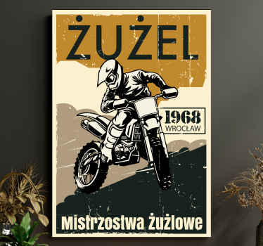 Obraz sport Rocznik żużlowy - TenStickers