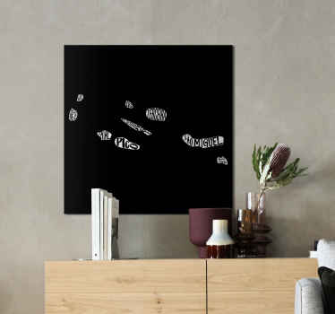 Quartos de cidades Mapa da ilha dos açores - TenStickers