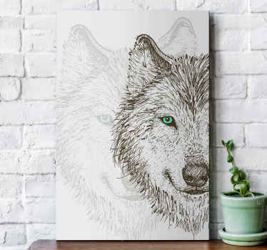 Obraz zwierzęta Wilk europejski - TenStickers