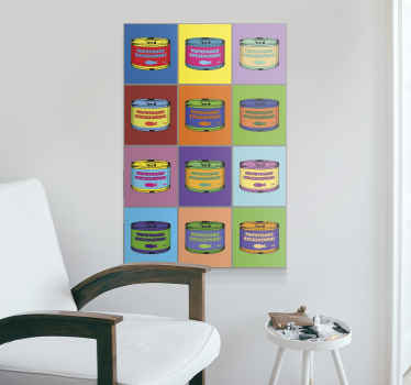 Obraz artystyczny "paprykarz" w stylu pop-art - TenStickers