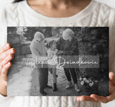 Personalizowany obraz Dzień babci i dziadka - TenStickers