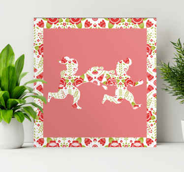 Obraz z postacią Tradycja „Śmingus dyngus” - TenStickers