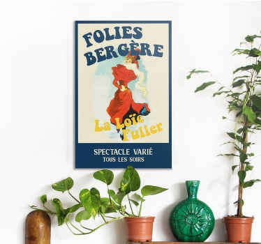 Tableau folies bergère affiche - TenStickers