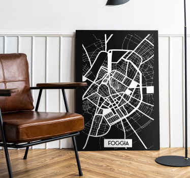 Quadro città e paesi Foggia - TenStickers