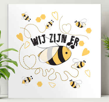 Canvas schilderij we will bee there - TenStickers