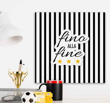 Quadro per casa fino alla fine quadro per casa - TenStickers