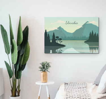 Obraz na stenu jazero pod tatrami - Tenstickers