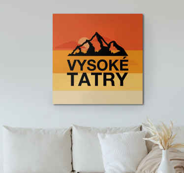 Obraz na stenu Vysoké tatry - Tenstickers