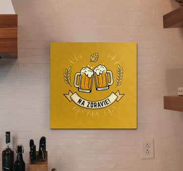 Obraz na stenu Na Zdravie - Tenstickers