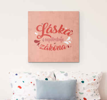Obraz Láska nepotrebuje zákona - Tenstickers