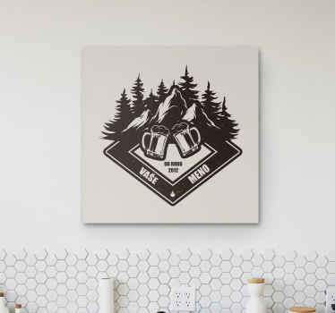 Obraz na stenu Terchová s menom - Tenstickers