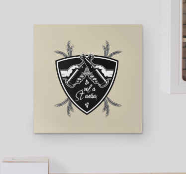 Obraz na stenu Veľa Šťastia! - Tenstickers