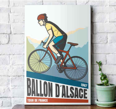 Tableau Tour de France étape du Ballon d'Alsace - TenStickers