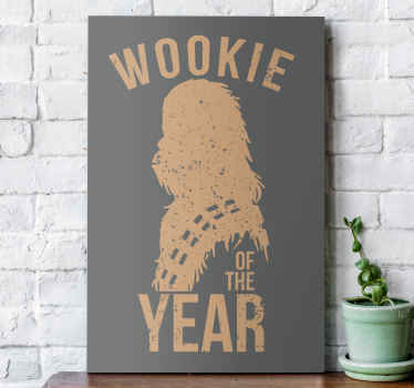 Cuadro personajes wookie of the year - TenVinilo
