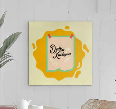 Kuchynský obraz na stenu s menom - Tenstickers