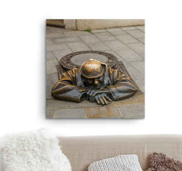 Obraz na stenu Čumil v Bratislave - Tenstickers