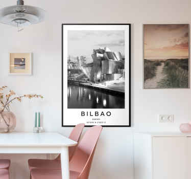 Cuadro ciudades fotografía de Bilbao - TenVinilo