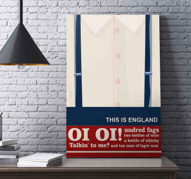 Minimalist Mod Culture quote canvas - TenStickers