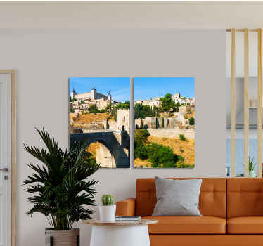 Cuadro ciudades Puente de Alcántara - TenVinilo