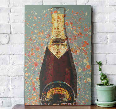 Cider Art Splash canvas art prints - TenStickers