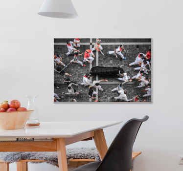 Cuadro de ciudades San Fermin Pamplona - TenVinilo