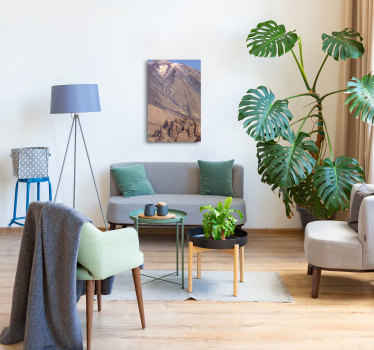 Cuadro de paisaje vistas al Teide - TenVinilo