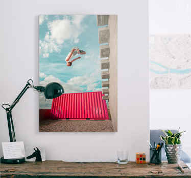 Parkour affisch tryck design - Tenstickers