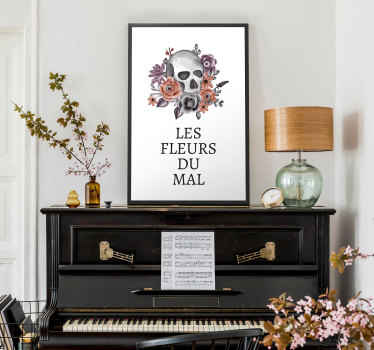 Tableau Les Fleurs du Mal - TenStickers