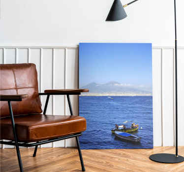 Tableau représentant la ville de Naples - TenStickers