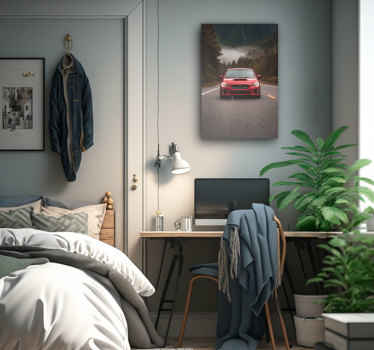 Party on the Road Canvas Print - TenStickers